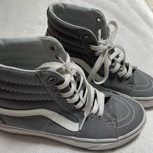 Grey High Top Vans